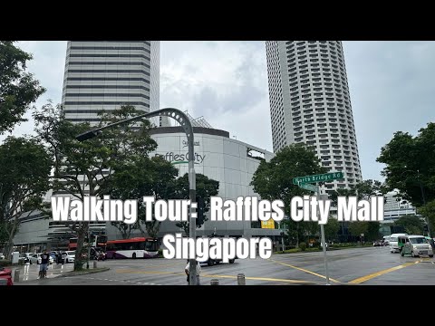 Walking Tour: Raffles City Mall, Singapore ll by: Stanlig Films