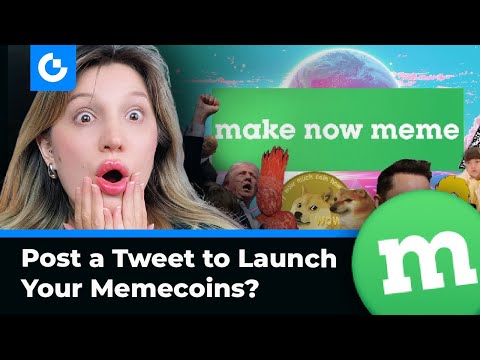 Post a Tweet to Make Your Memecoins? Unveil MakeNow meme | Solana Meme Launch Platform