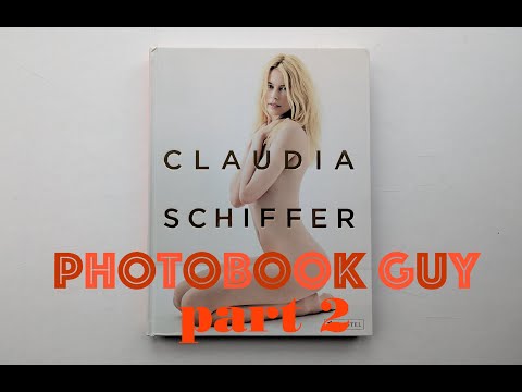 "Claudia Schiffer" Rizzoli Art Fashion Model book Part 2