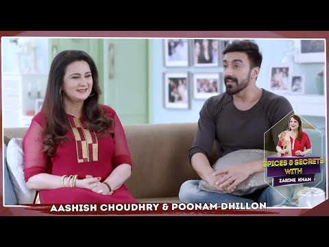 Aashish Choudhry & Poonam Dhillon at Chef Zarine Khan's Cooking Show | Love Food