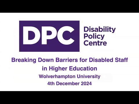 Breaking Down Barriers for Disabled Staff in Higher Education