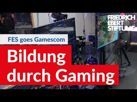 Lernen durch Zocken | FES goes Gamescom