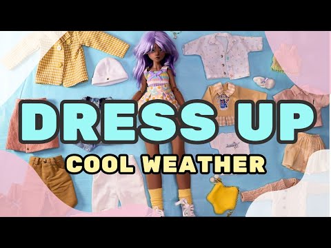 BJD Dress up Cool Weather Cutie Doll Style  | Teeny Tinkers Hollow