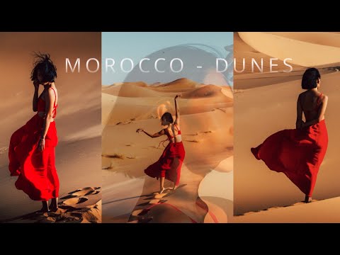 MOROCCO SAHARA DUNES | PHOTOSHOOT | CASUAL MORNING VAN VIBE