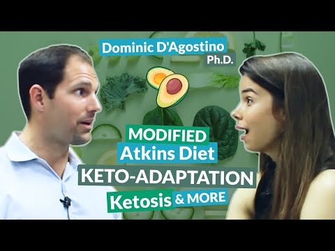 Dominic D'Agostino, Ph.D. on Modified Atkins Diet, Keto-Adaptation, Ketosis & More