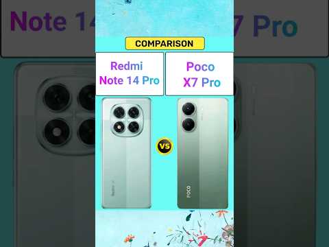 Redmi Note 14 Pro 🆚 Poco X7 Pro