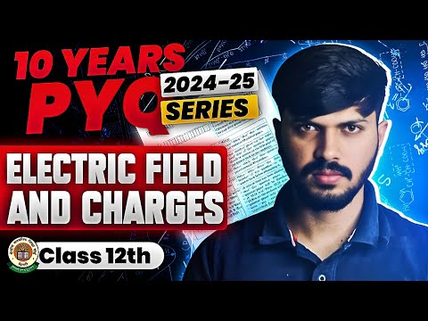 Electric Charges & Fields PYQ’s Series Chapter 1 Class 12 Physics CBSE Boards 2024-25 🔥