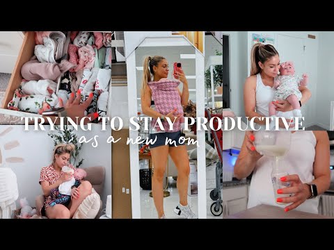 NEW MOM ERA: Exclusively pumping coming to an end? Update on babygirl, New mom nails, Target run