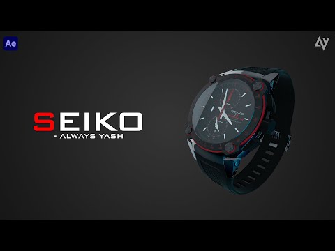 Product Animation - AFTER EFFECTS | 3D Watch Product Animation