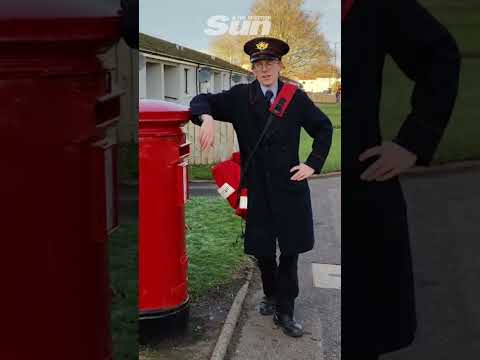 Arbroath teenage postie looks just like Postman Pat