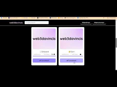 web3Davincis Airdrop Confirmed Airdrop and Soon Binance Listing