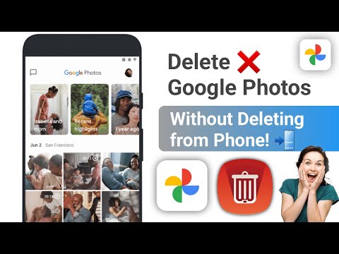 How To Delete Photos From Google Photos Without Deleting From Phone (2024)