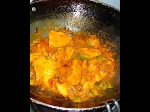 Flavorful Capsicum Chicken Curry Cooking Demo #chickencurry chicken recipe