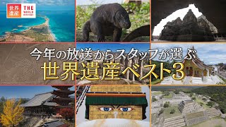 【世界遺産2024】今年の放送からスタッフが選ぶ！世界遺産ベスト3