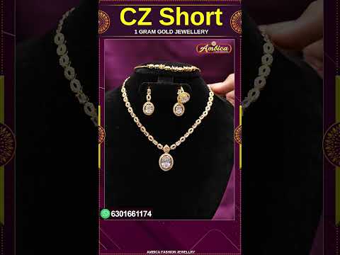 #Shorts CZ Shorts C0llection 1Gram Gold Jewellery