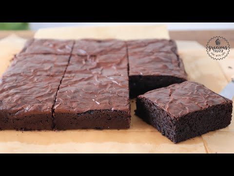 Ultimate Fudgy Brownies | Egg & Eggless Version