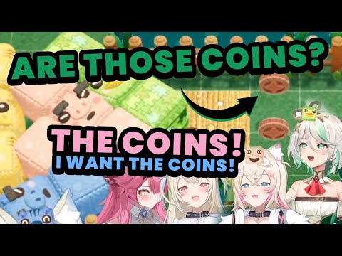 Just a group of girls being silly over coins 🤣🤣