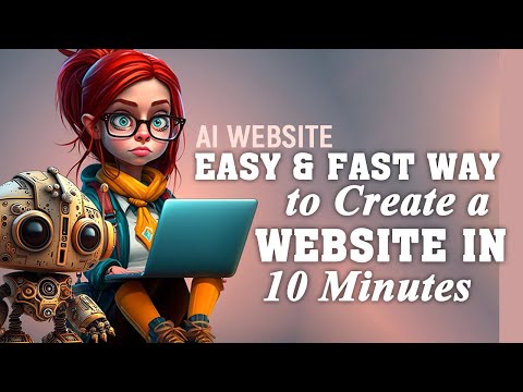 Easy and fast way to create a website with AI in just 10 minutes