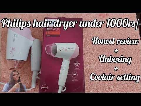 Philips HP8120/00 hair dryer 1200w review + unboxing, honest review #philipshairdryer #vlog #dryer