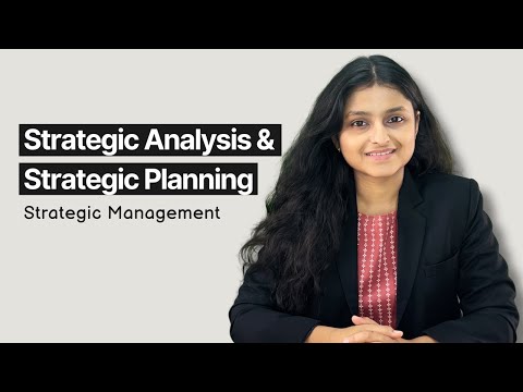 Strategic Analysis and Strategic Planning | OMSM | Palak Sharma