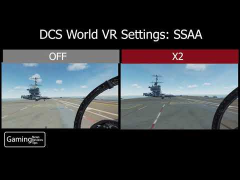 DCS World VR Settings 10: SSAA