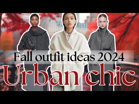 Urban chic. Fall outfits in urban style 2024