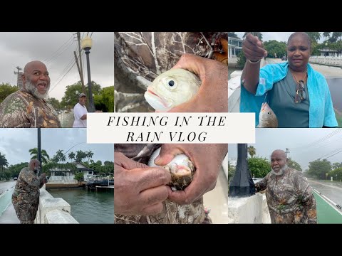 SALT WATER FISHING IN THE RAIN #fypyoutube #saltlife #fishing #rainfishing #fish