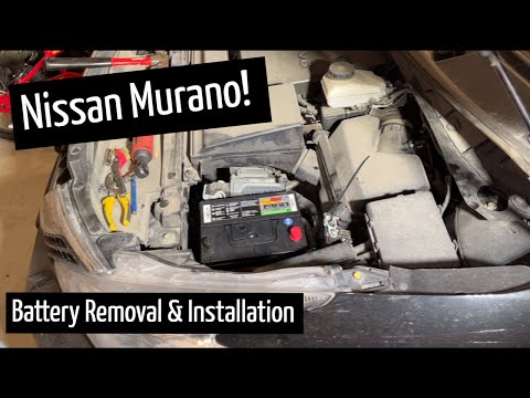 Nissan Murano Battery Installation (3rd Generation Models)