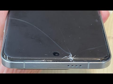 Xiaomi 14 Pro Titanium set drop screen broken