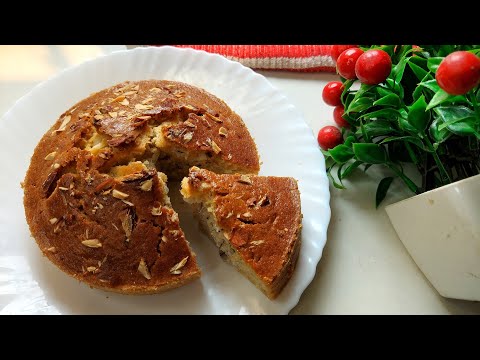 Coconut Cake In Kadai / Spongy Cake Recipe