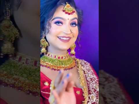 Reception bridal makeup #makeup #makeupwalamukhda #makeuptutorial #makeupchallenge