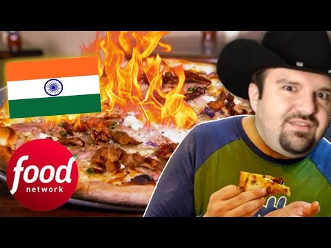 DSP Tries It: Man vs Food, DSP Has a Spicy Showdown Against Indian Pizza!