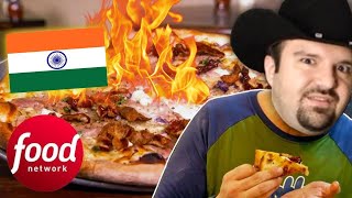 DSP Tries It: Man vs Food, DSP Has a Spicy Showdown Against Indian Pizza!