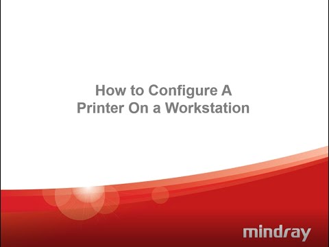 Configuring a Printer on a Workstation