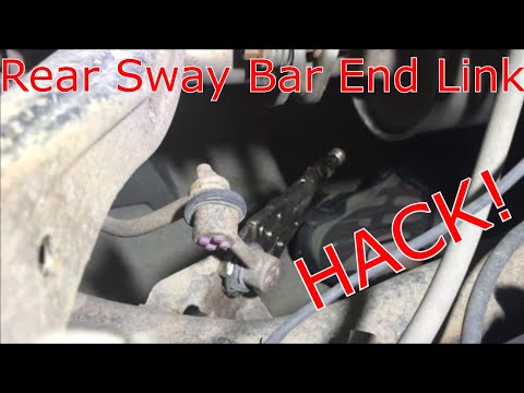 Rear Sway Bar End Link Replacement