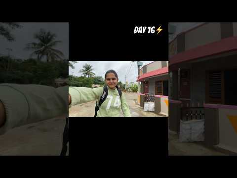 Day16⚡️#30daychallenge #davangere #minivlog #dailyvlog #dailylife #collegelife #dailroutine #shorts