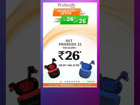 Lava Earbuds at 26 rs | republic day special offer #short