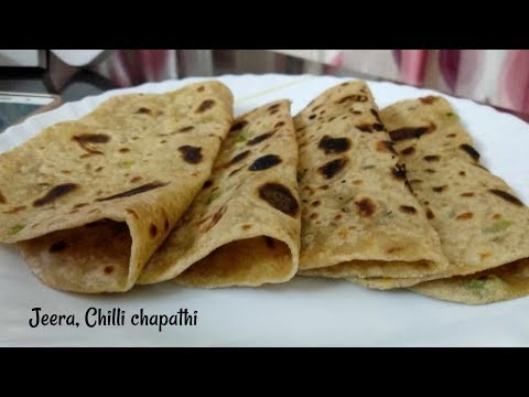 Jeera Chilli Chapathi | Unique Chapathi Recipe | Telangana Ruchulu