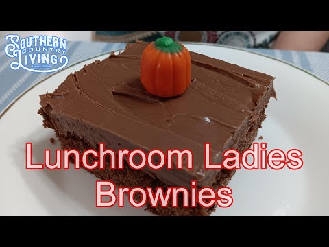 Lunchroom Ladies Brownies