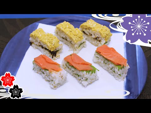 Oshizushi(pressed sushi)✿Japanese Food Recipes TV