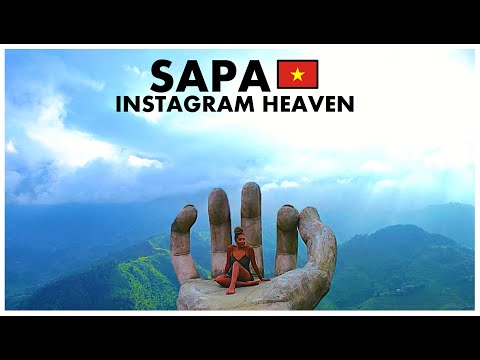 The most Instagrammable place in Vietnam (Sapa 🇻🇳 near Hanoi) + amazing rooftop bar & nightlife