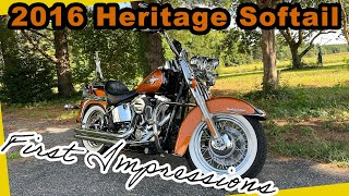 Harley-Davidson Heritage Softail First Impressions