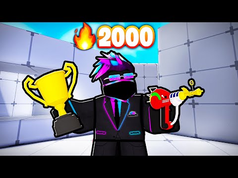 I got a 2000 WINSTREAK in Roblox Rivals!