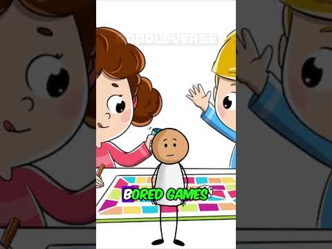 DAD JOKE 96 | Bored Kids? Let Them Play Bored Games! #shorts #funny