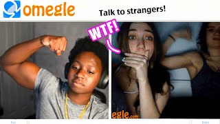 Flexing as a Little Baby on OMEGLE!