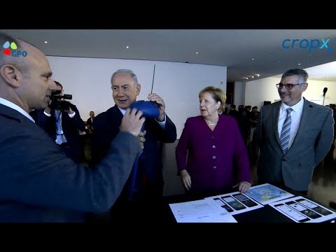 CropX Presentation to Angela Merkel and Benjamin Netanyahu