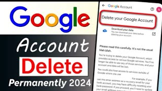 Google Delete Kaise Kare | Google Account Delete Kaise Kare | Delete Google Account