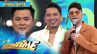 Jhong, Vhong, and Ogie give short messages to their fathers | It's Showtime