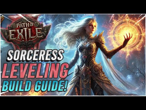 Path of Exile 2 - Sorceress Leveling Build For Act 1 and 2 Early Access!