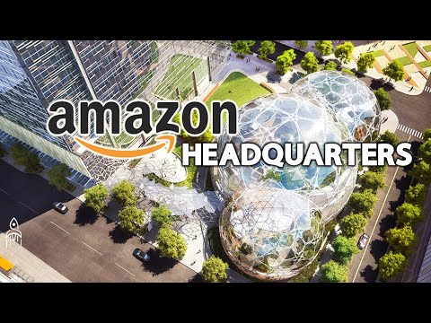 INSIDE Amazon's $4 BIllion Headquarters (AMZN)